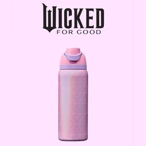 Wicked For Good Pink Glinda Water Bottle